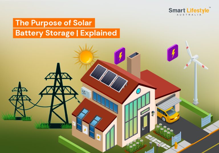 The purpose of solar battery storage
